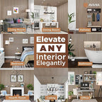 Avana Acoustic Wood Wall Panels – 93.2x11.25 Inch Panels – Fits 94x12 Layout – - Image 3