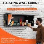 Metal Garage Wall Cabinet, Floating Garage Tool Cabinets - Image 4
