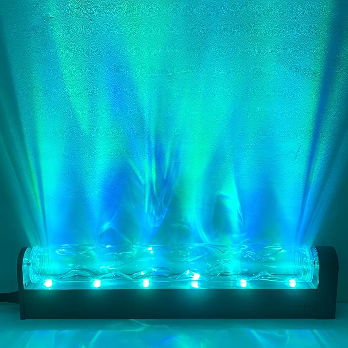 Wave Wall Light, 30W Smart RGBW Water Ripple Projector by Unknown