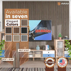 Avana Acoustic Wood Wall Panels –93.2x11.25 Inch Panels – Fits 94x12 Layout – - Image 7