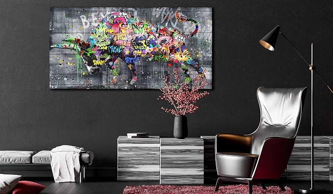 SIXTTART Highland Cow Wall-Art For Living Room Large Size - Image 2