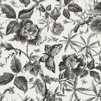 JiffDiff Vintage Peel and Stick Wall Stick，Champagne Wallpaper Rose Removable by wallpaper