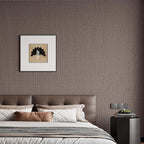 Haimin Fabric Wallpaper Textured Contact Paper Peel and Stick Faux Linen Wall - Image 5