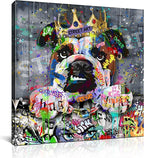 SIXTTART Dog Wall Art by SIXTTARTCANVASWALLART