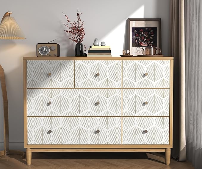 Modern Peel and Stick Wallpaper 17.3''×276'' Self Adhesive Wallpaper Boho - Image 5