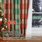 Lajode Red and Green Curtains for Living Room - Image 5