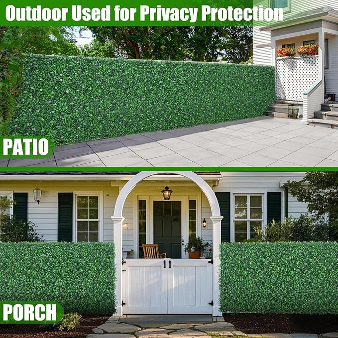 EverNture 48"x140" Grass Wall Panels, Artificial Grass Backdrop, Fake Greenery - Image 7