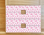 FLFK Pink Heart Wallpaper Border - Image 3