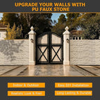 ROOMTEC 6-Packs Faux Stone Wall Covering Panels - Image 8
