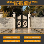 ROOMTEC 1-Pack Faux Stone Wall Covering Panels - Image 8