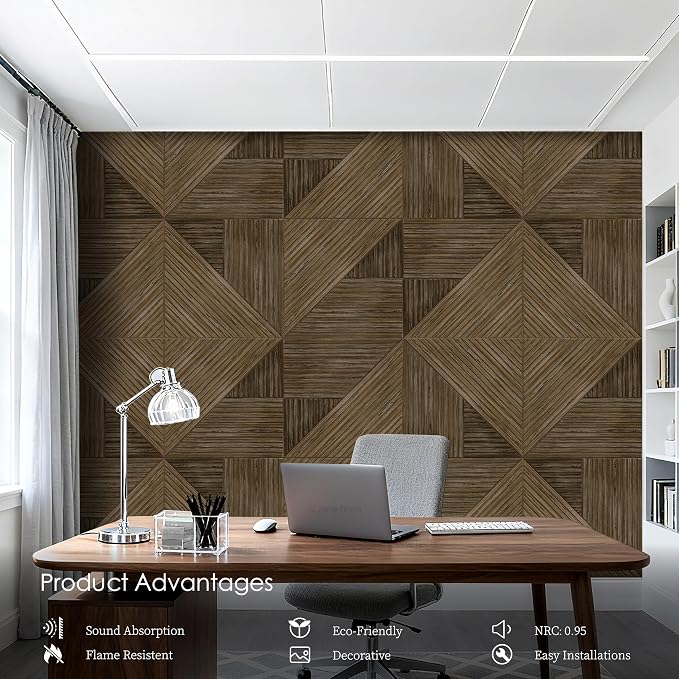 JaneTech Wall Panels, Acoustic Panels, Sound Absorbing Wall Art - Image 2