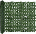 Artificial Ivy Privacy Fence Roll Screen, Garden Greenery Decor by DOPGIB