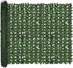 Artificial Ivy Privacy Fence Roll Screen, Garden Greenery Decor by DOPGIB