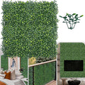 ODTORY Artificial Grass Wall Panel Backdrop, 10 X 10 in 16P UV-Anti Greenery by ODTORYHOME
