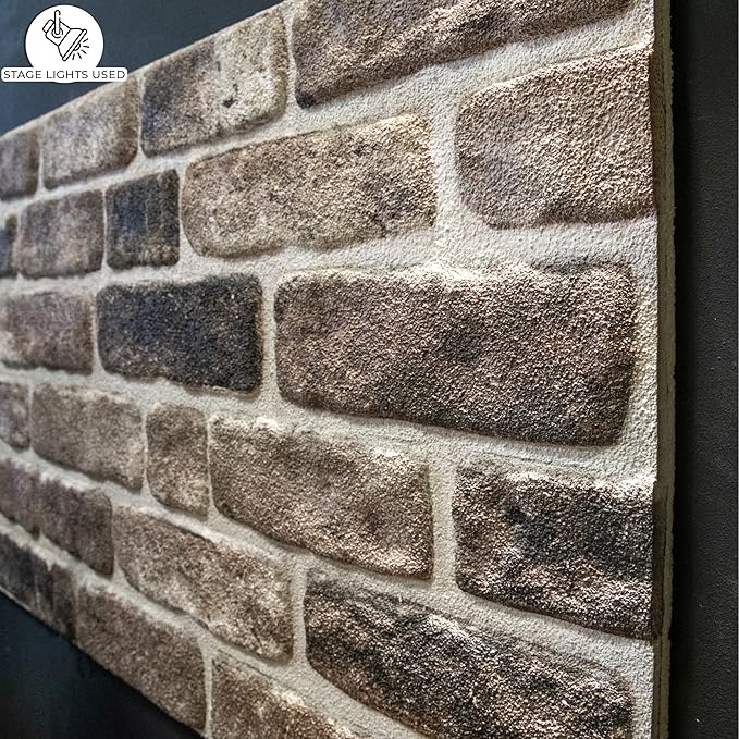 Dundee Deco 3D Wall Panels Faux Brick - Image 2