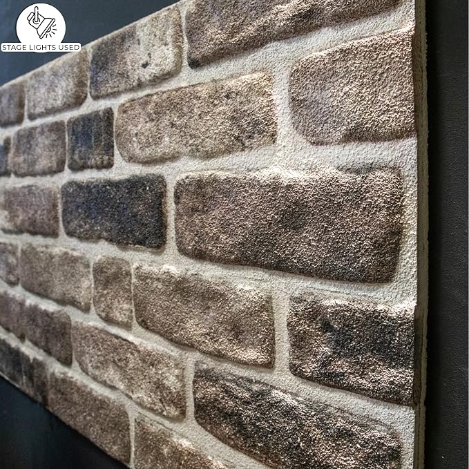 Dundee Deco 3D Wall Panels Faux Brick - Image 5