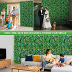 Artificial Boxwood Panel 20"x20" 6 Pieces, Faux Ivy Privacy Fence Screen - Image 4