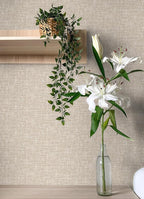 NuWallpaper by WallPops Tan Poplin Peel and Stick Wallpaper - Image 3