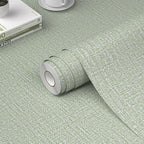 WADILE Grasscloth Peel and Stick Wallpaper 15.7in x 393.7in, Textured Contact by WADILE