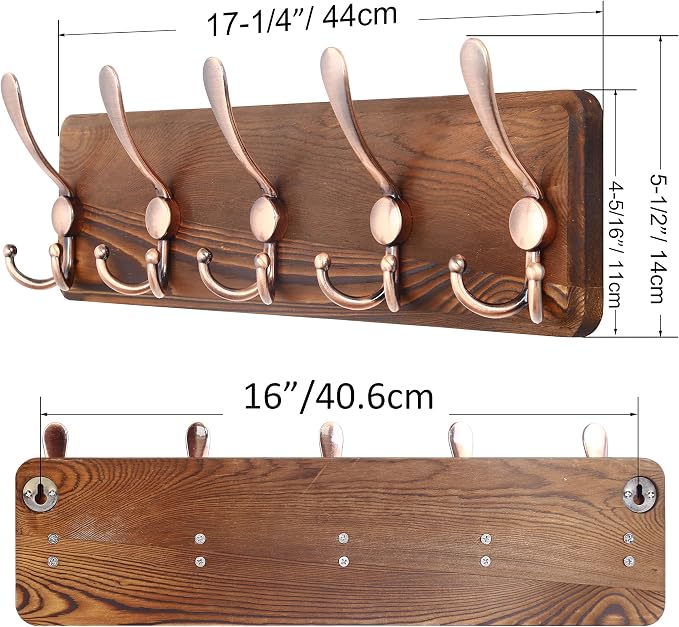 SKOLOO Coat Rack Wall Mounted - Image 2