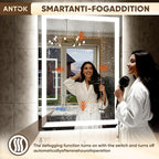 Antok 72"x 36" LED Bathroom Mirror - Image 3