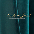 NICETOWN Thick Teal Velvet Curtains - Image 7