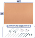 Mr. Pen- Cork Notice Board, 48 X 36 Inches, Cork Bulletin Board - Image 2