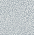 NuWallpaper x Society Social Sea Fern Slate Blue Peel and Stick Wallpaper by NuWallpaper
