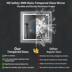 36"x36" LED Bathroom Mirror - Image 7