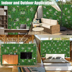 20"x20" Grass Wall Panels, Faux Green Wall Decor - Image 5