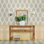 NuWallpaper x Society Social Floral Bazaar Ochre Peel and Stick Wallpaper - Image 3