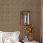 JiffDiff Woven Wallpaper Peel and Stick 17.3" x 120" Colorful Paint Grasscloth - Image 2