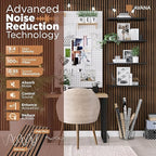 Avana Acoustic Wood Wall Panels – 93.2x11.25 Inch Panels – Fits 94x12 Layout – - Image 5