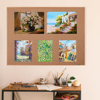 Mr. Pen- Cork Notice Board, 48 X 36 Inches, Cork Bulletin Board - Image 6