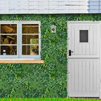 Grooy Grass Wall, Artificial Boxwood Panels 20"x20", Privacy Hedge Fence Screen - Image 6
