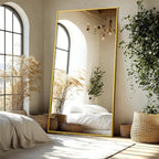 Delma Full Length Standing Mirror, Large Floor Mirror - Image 4