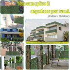 Artificial Ivy Privacy Fence Screen, 128 "x 48" Anti-Ultraviolet Artificial - Image 5