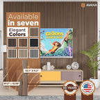 Avana Acoustic Wood Wall Panels – 93.2x11.25 Inch Panels – Fits 94x12 Layout – - Image 7