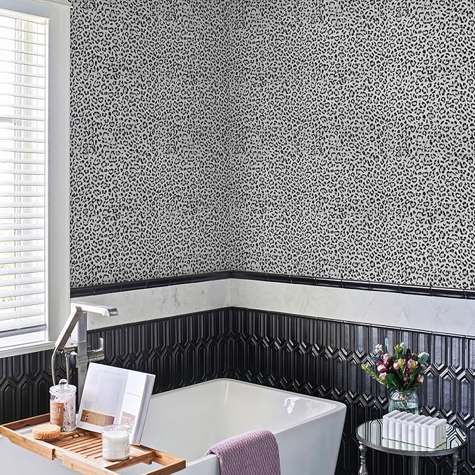 Leopard Print Peel and Stick Wallpaper, Waterproof Removable Self Adhesive - Image 7