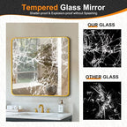 Delma Bathroom Vanity Mirror, High-Definition Bathroom Mirror, Versatile - Image 4