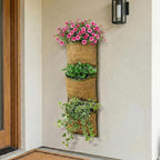 Vertical Garden Planter, 3 Pocket, Living wall Planter, Hanging wall planters - Image 8