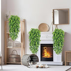 Waipfaru 4Pcs Fake Hanging Plants 3ft Fake Plants UV Resistant Fake Vines - Image 6