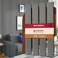 Avana Acoustic Wood Wall Panels – 93.2x11.25 Inch Panels – Fits 94x12 Layout – by AvanaHome