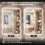 Hasipu Wavy Full Length Mirror - Image 4