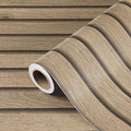 17.7x317 Slats Wood Wallpaper Peel and Stick Wood Slat Contact Paper Slat Wall by HelloWall