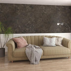 3yecao 31"×157" Big Roll Wide Thick Dark Brown Tan Grey Concrete Wallpaper Peel - Image 9
