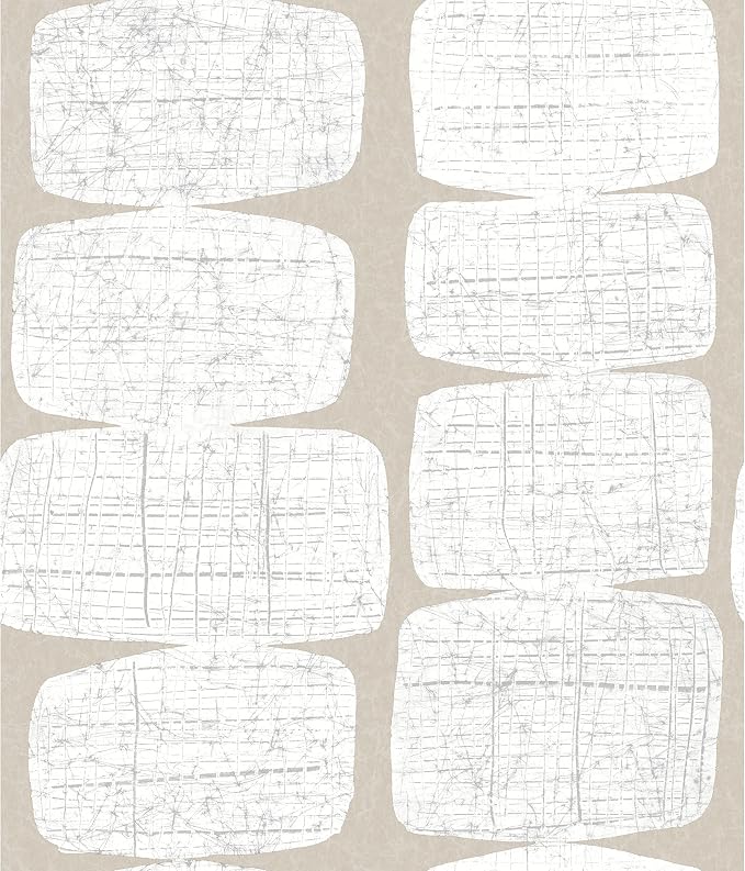RoomMates RMK12347PL Mid-Century Beads Peel and Stick Wallpaper - Image 2
