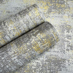 JiffDiff Vintage Metallic Peel and Stick Wallpaper Self Adhesive Industrial - Image 8