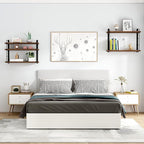 MXCSE Wall Shelves, Wall Mounted Bookshelves, DIY Floating Shelves - Image 5
