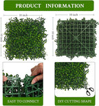 Artificial Grass Wall Panel, Outdoor Patio Balcony Privacy & Ivy Fence Covering - Image 2